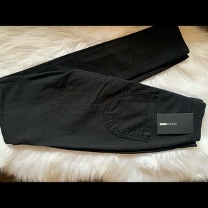 High rise skinny jeans